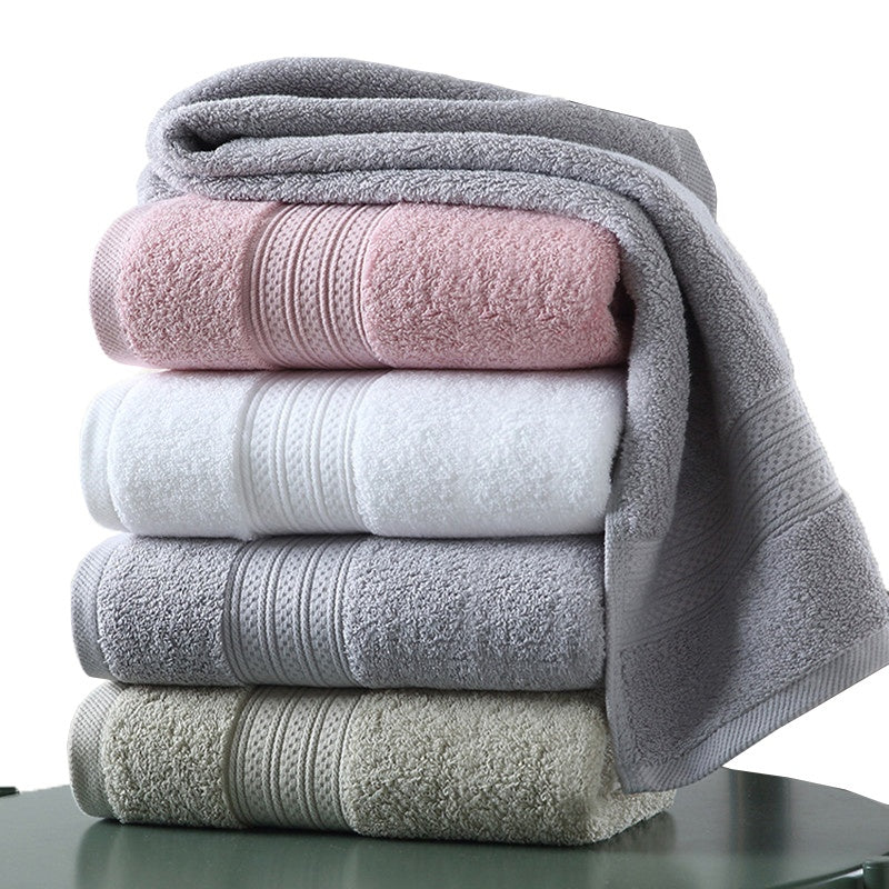 Wholesale Logo Jacquard Bath Towel for Hotel Spa Gym Home Use Towel Set