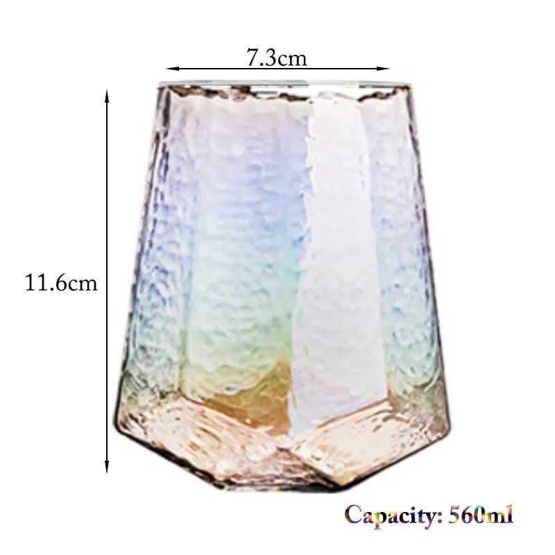 Gold, Hammered, Champagne Glasses, Wine Glasses, Goblet-Champagne Glass