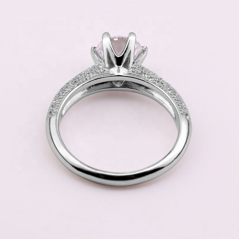 2021 Stone Rings Women  Moissanite Diamond Jewellery Engagement Silver 925 Ring Jewelry