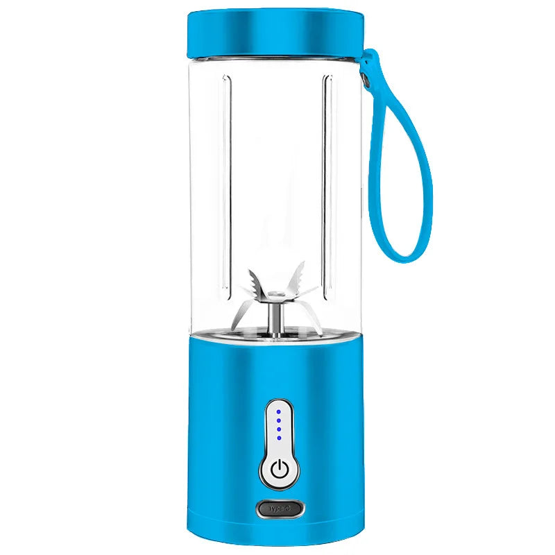 Portable Blender Mini USB Rechargeable Juicer Cup Smoothies Small Travel Blenders Ice Smoothie Mixer