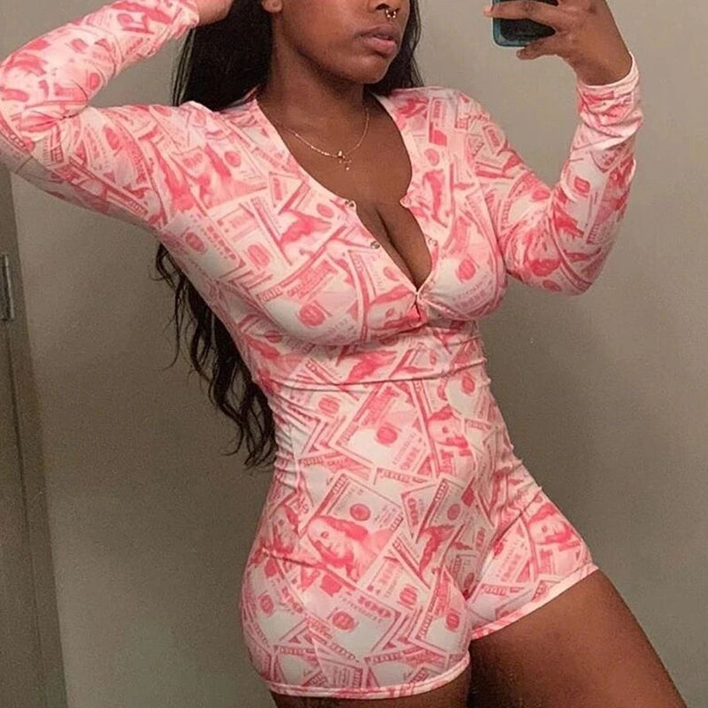 Wholesale Explosion Offer Large Catoon Tight Shorts Break Up Plus Size Sexy Cozy Sleepwear Onesies