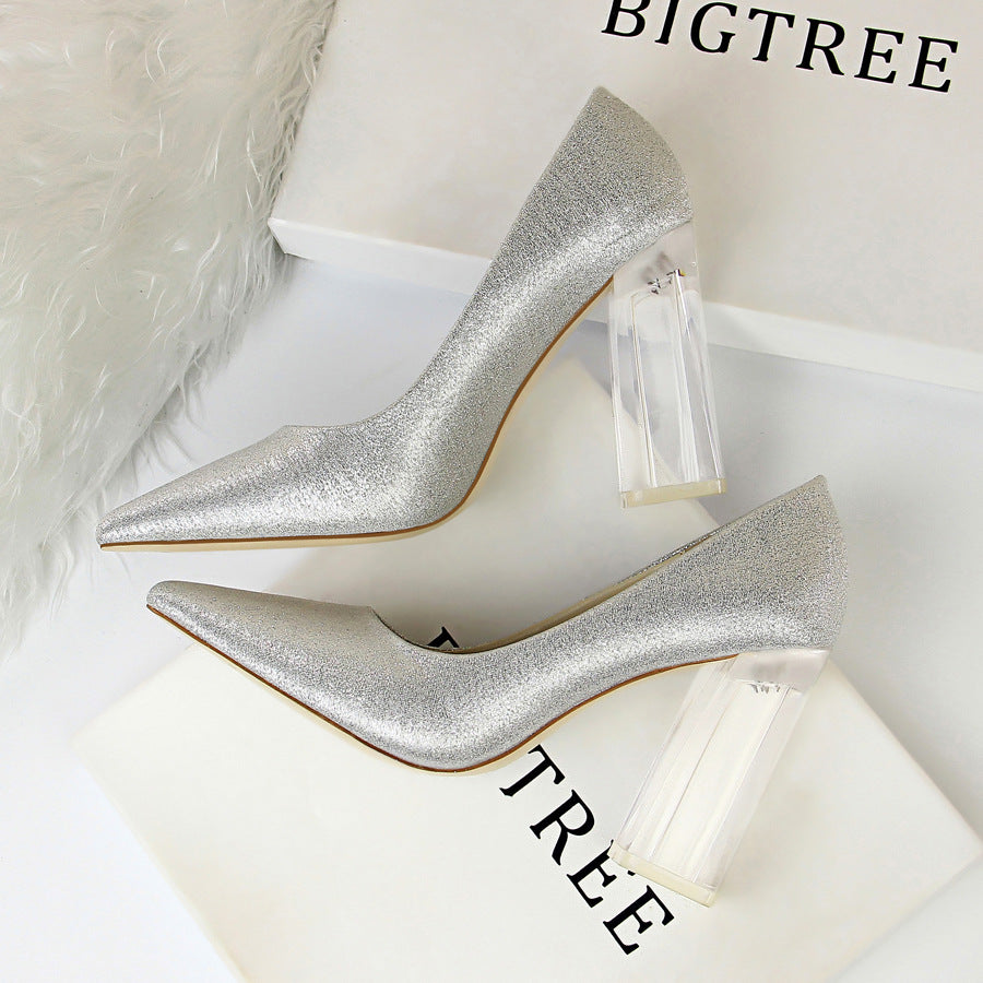 Hellosports 2021women Wedding Party Shoes Female Pumps Sexy Red Color Pointed Toe High Heels Casual Lady Evening Dress Shoes