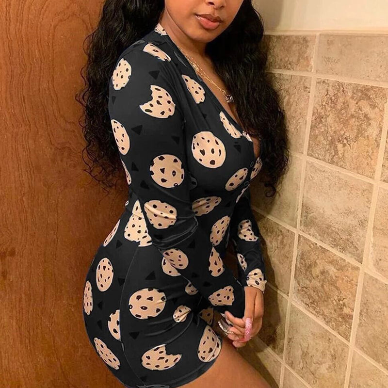 Wholesale Explosion Offer Large Catoon Tight Shorts Break Up Plus Size Sexy Cozy Sleepwear Onesies
