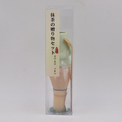 Custom Logo Japan Chasen 100 Pongs Stand Spoon Matcha Green Tea Powder Bamboo Matcha Whisk Set