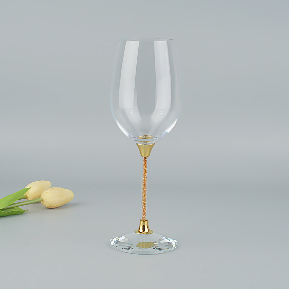 Crystal Wine Glass Charms Drinking Glasses Kitchen Glassware for Red or White Wine Tasting