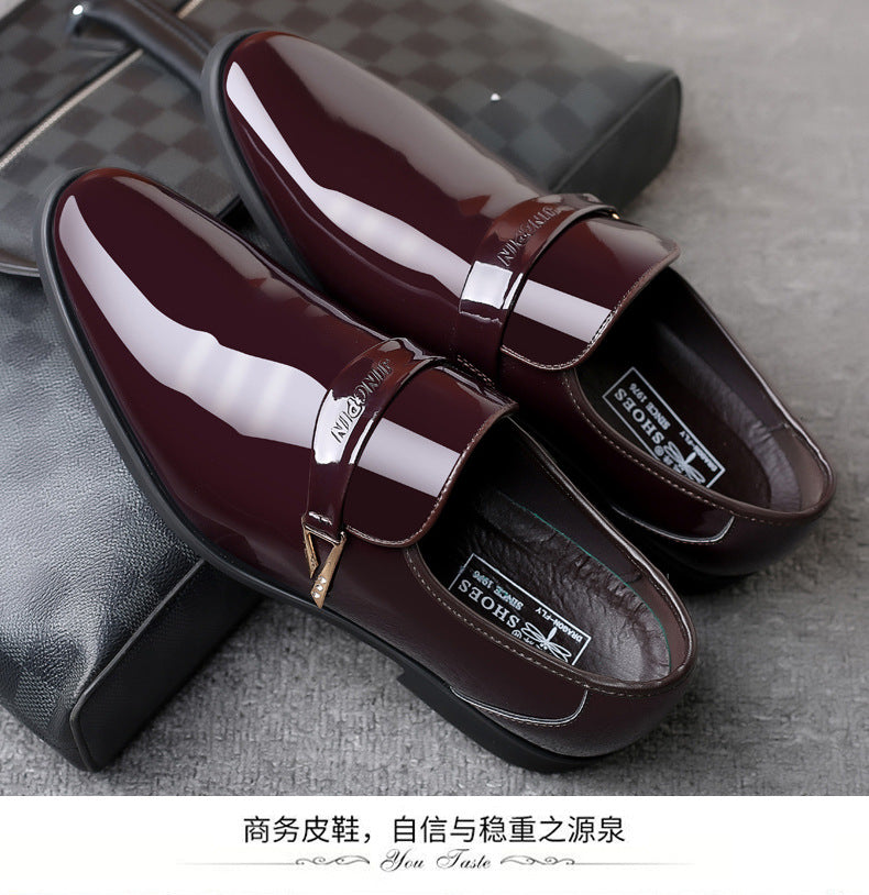 2022-New Classic Business Men Dress Shoes Fashion Elegant Formal Wedding Shoes Men Slip on Office Oxford Shoe for Men Size 37-45