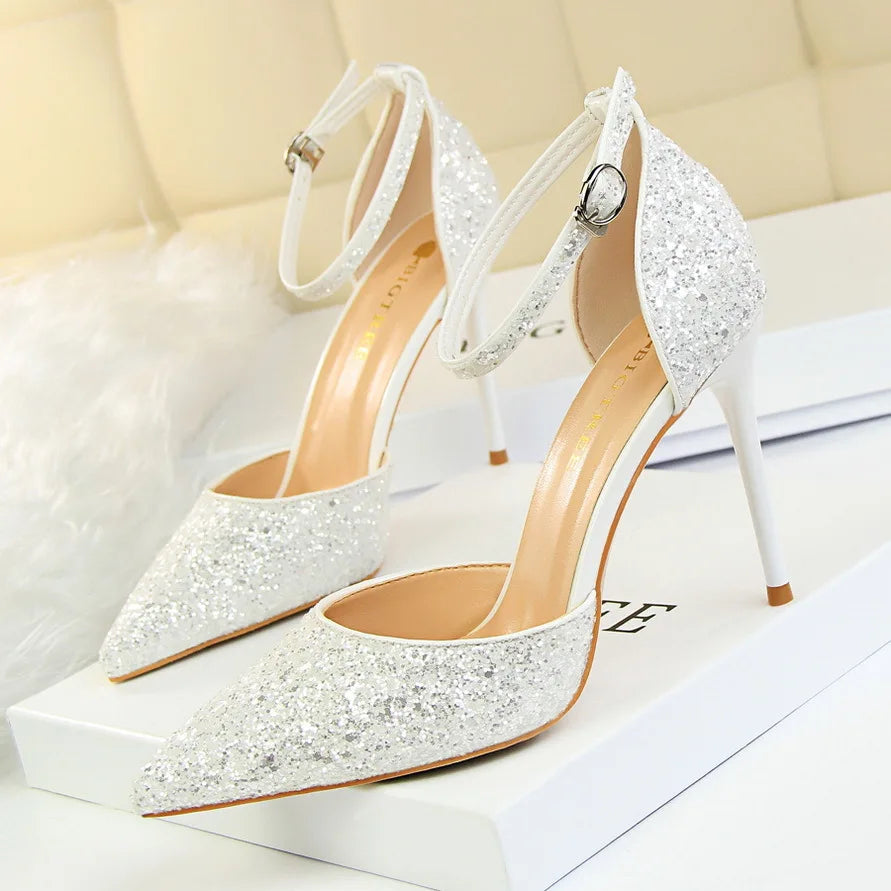 Sparkling Nightfall Heels | 283-1 Luxurious High Heel