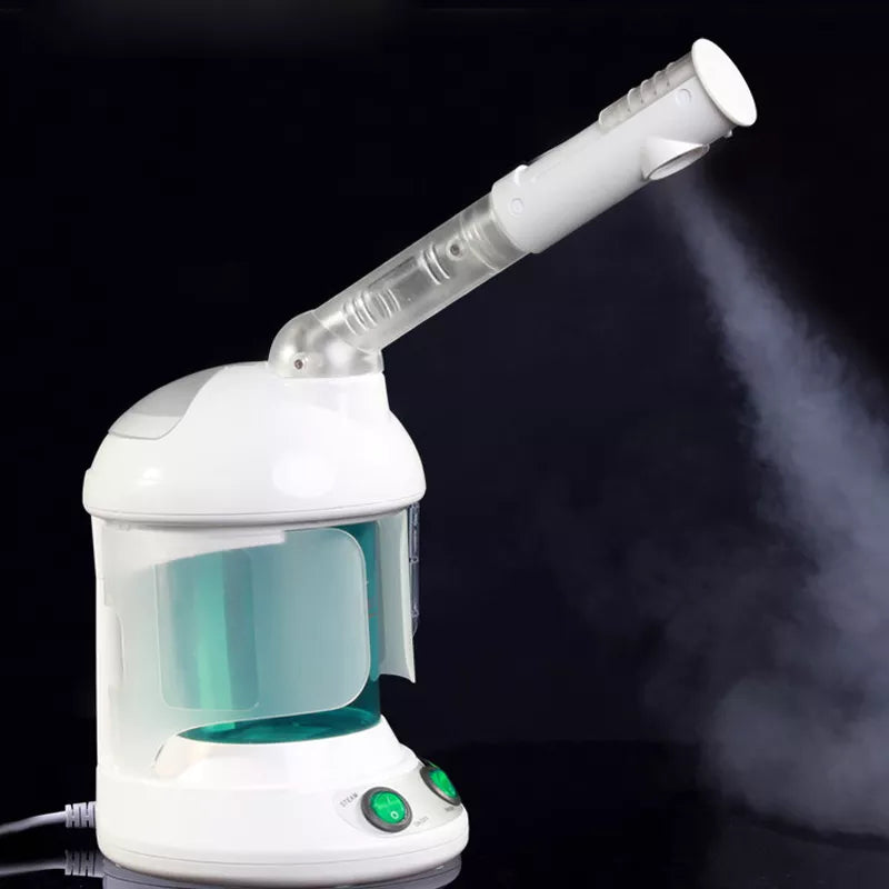 Portable Nebulizer Skin Care Cleaning Vaporizer Facial Steamer Face Spa Ozone Vapor Steam Moisturizer Humidifier Steaming Device