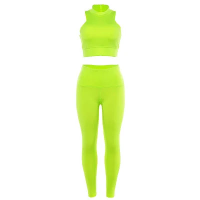 Women's Yoga Set Sportswear Sportswear Women's Fitness Wear 2 Piece Set