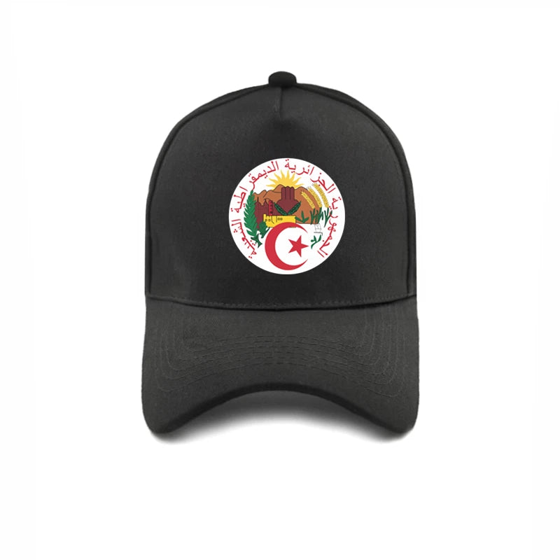 Algeria Flag Baseball Caps Summer Sun Algeria Hats Fashion Adjustable Snapback Man Cap