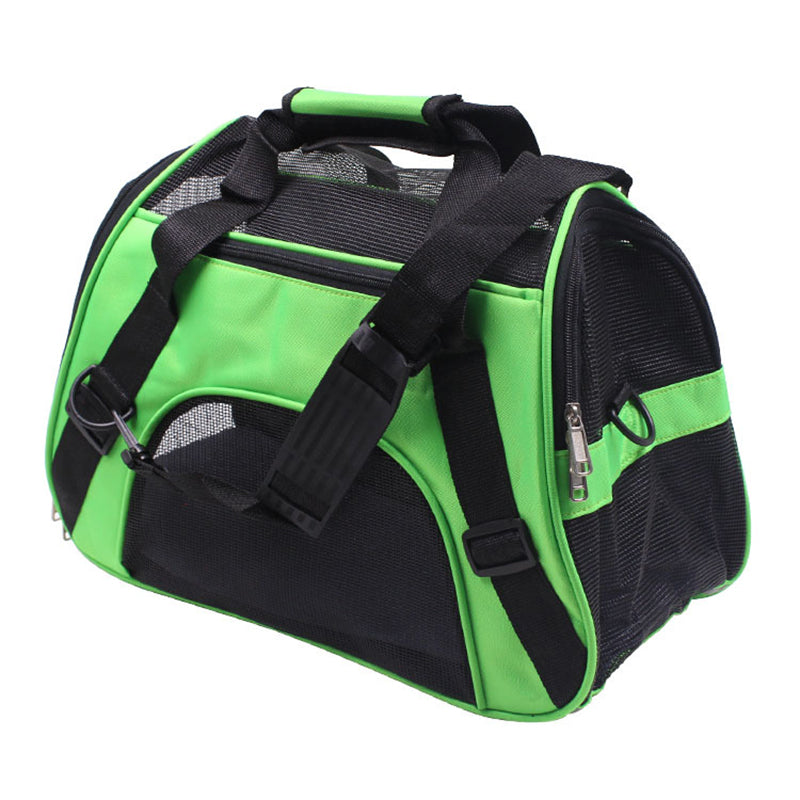 Airline Approved Pet Hand Carriers Tote Bag for Home Dog Cat Breathable Polyester Carrying Handle Pets Travel Carrier Cages Bags