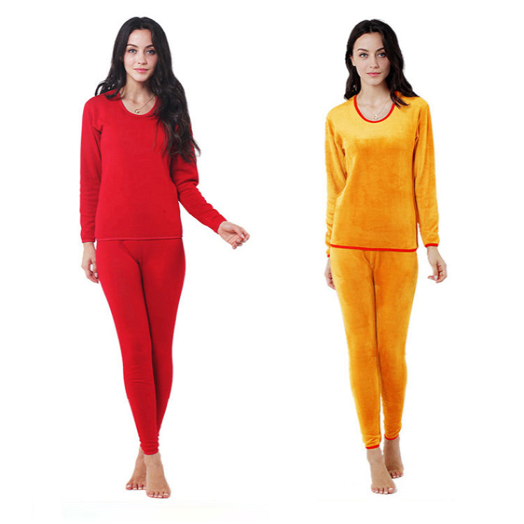 Men and Women Comfort Skins Seamless Thick Thermal Set Women Wear Long Johns Underwear Women Set Men Thermal Underwear