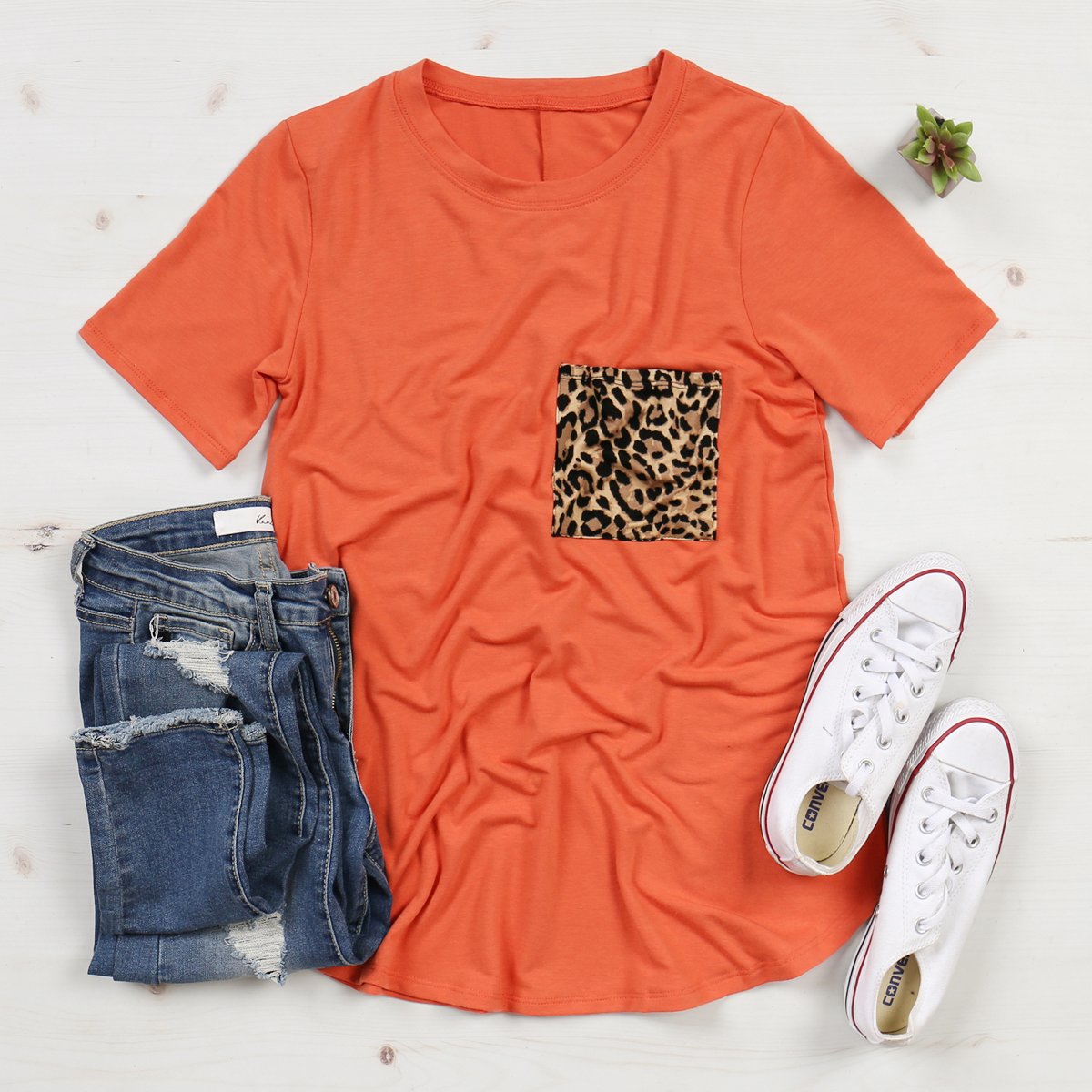 Premium Long Line Pocket Flared Tunic
