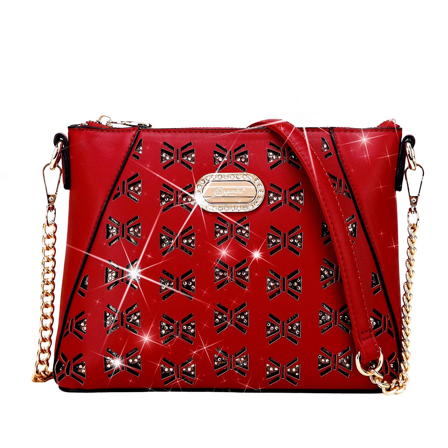 Butterfly Celestial Star Crossbody Satchel