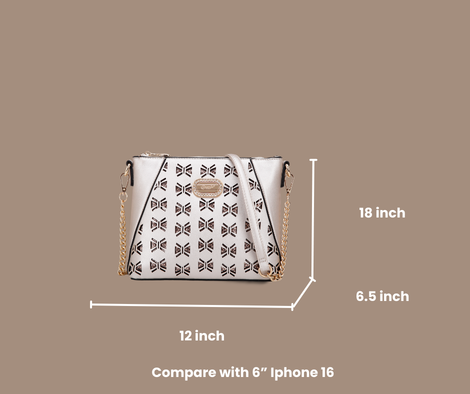 Butterfly Celestial Star Crossbody Satchel