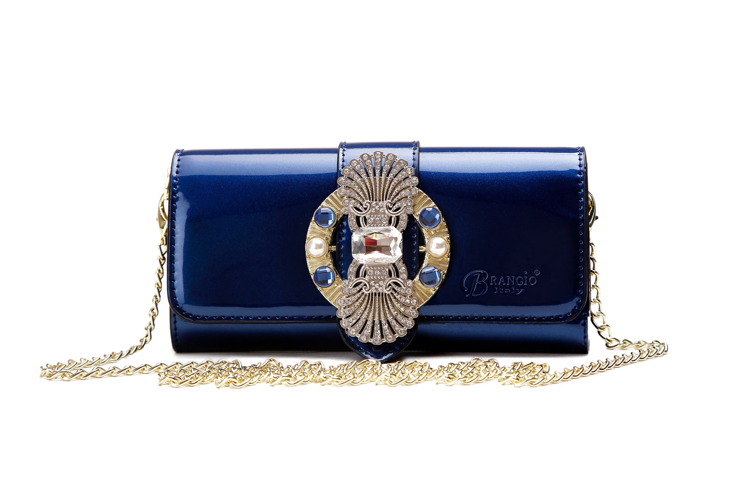 Queen's Crown Magnetic Clasp Crossbody Wallet & Purse