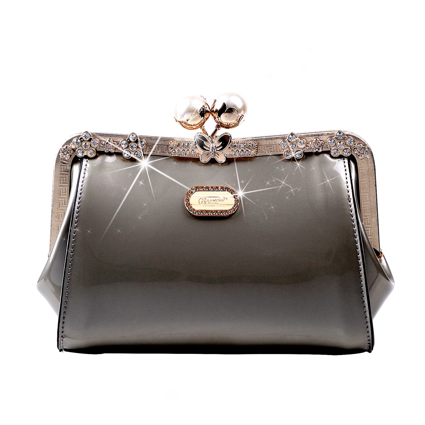 Starry Ocean Blossom Crossbody Clutch