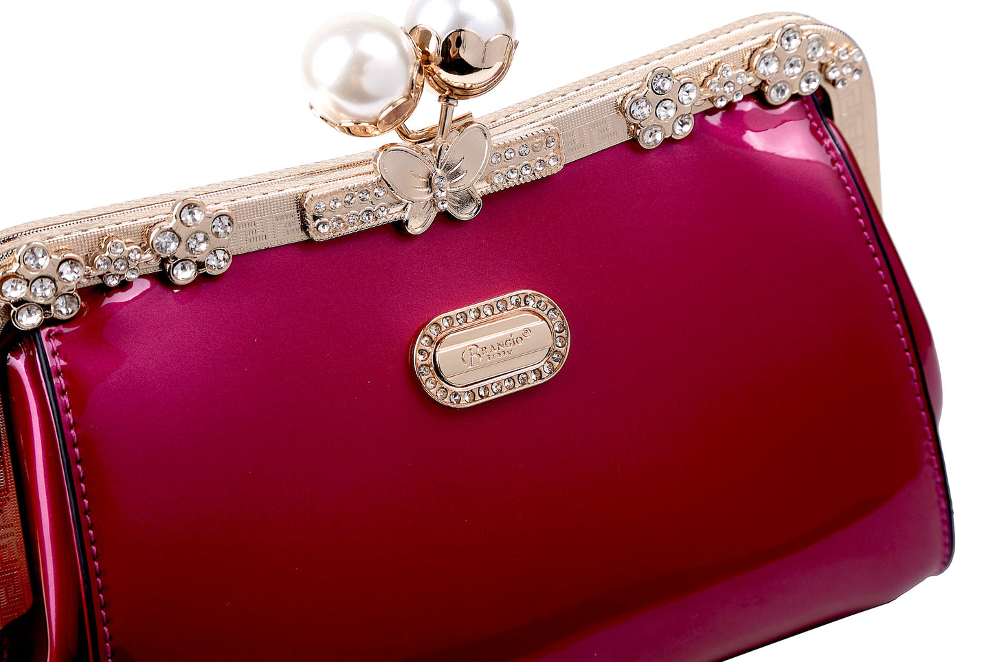 Starry Ocean Blossom Crossbody Clutch