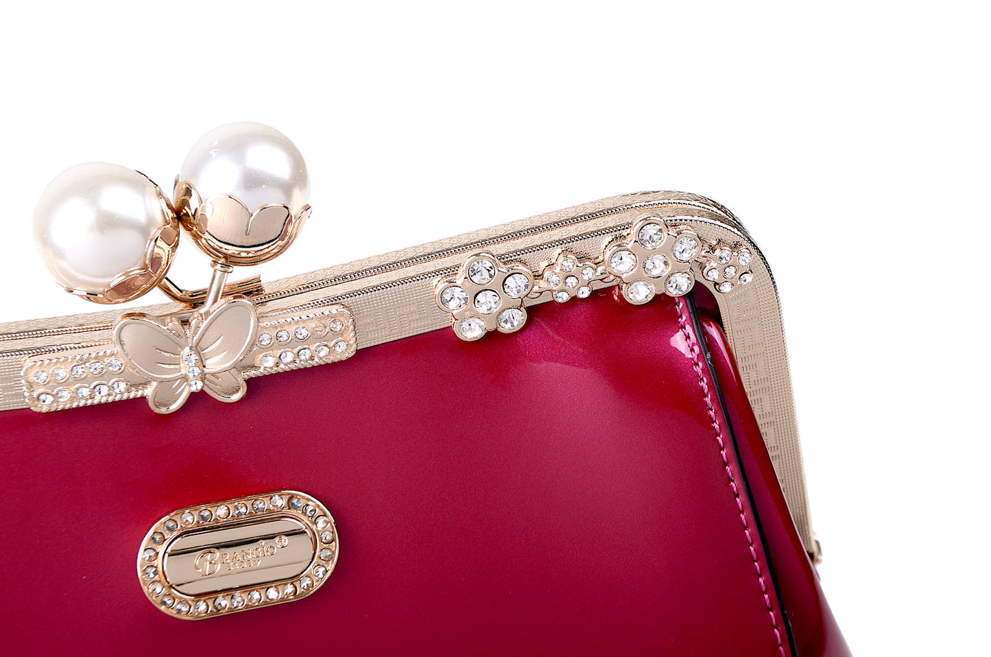 Starry Ocean Blossom Crossbody Clutch