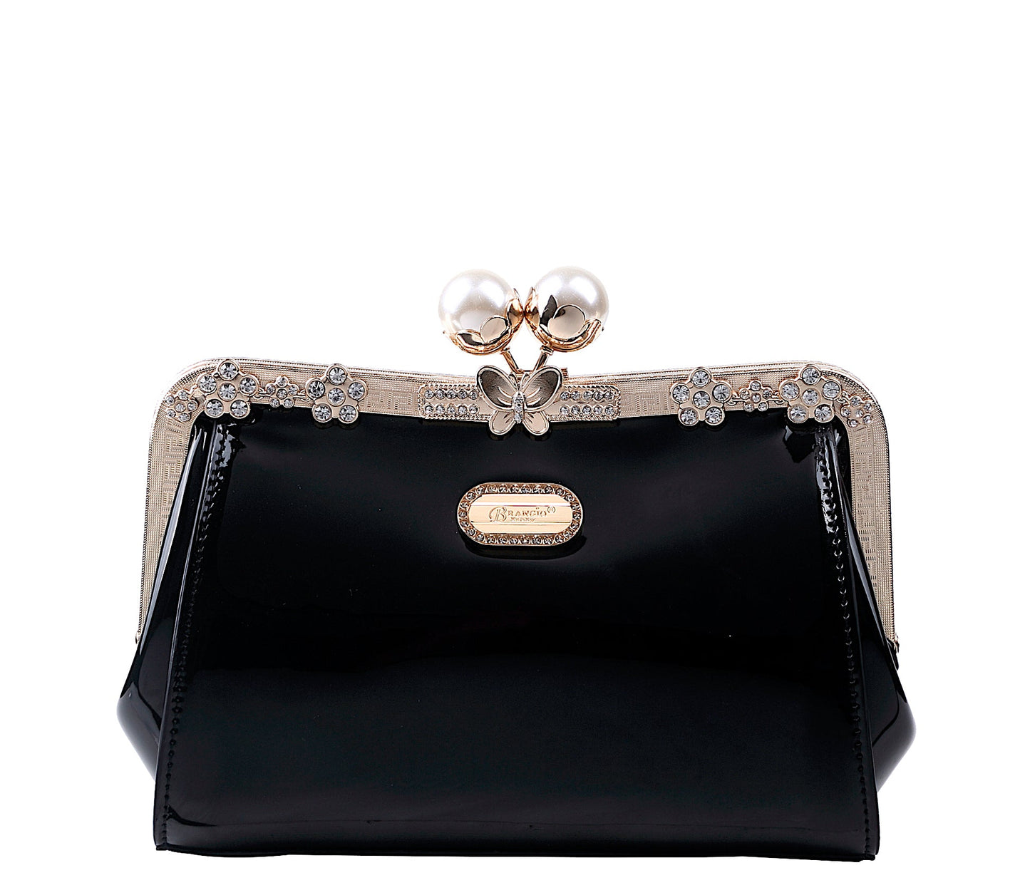 Starry Ocean Blossom Crossbody Clutch