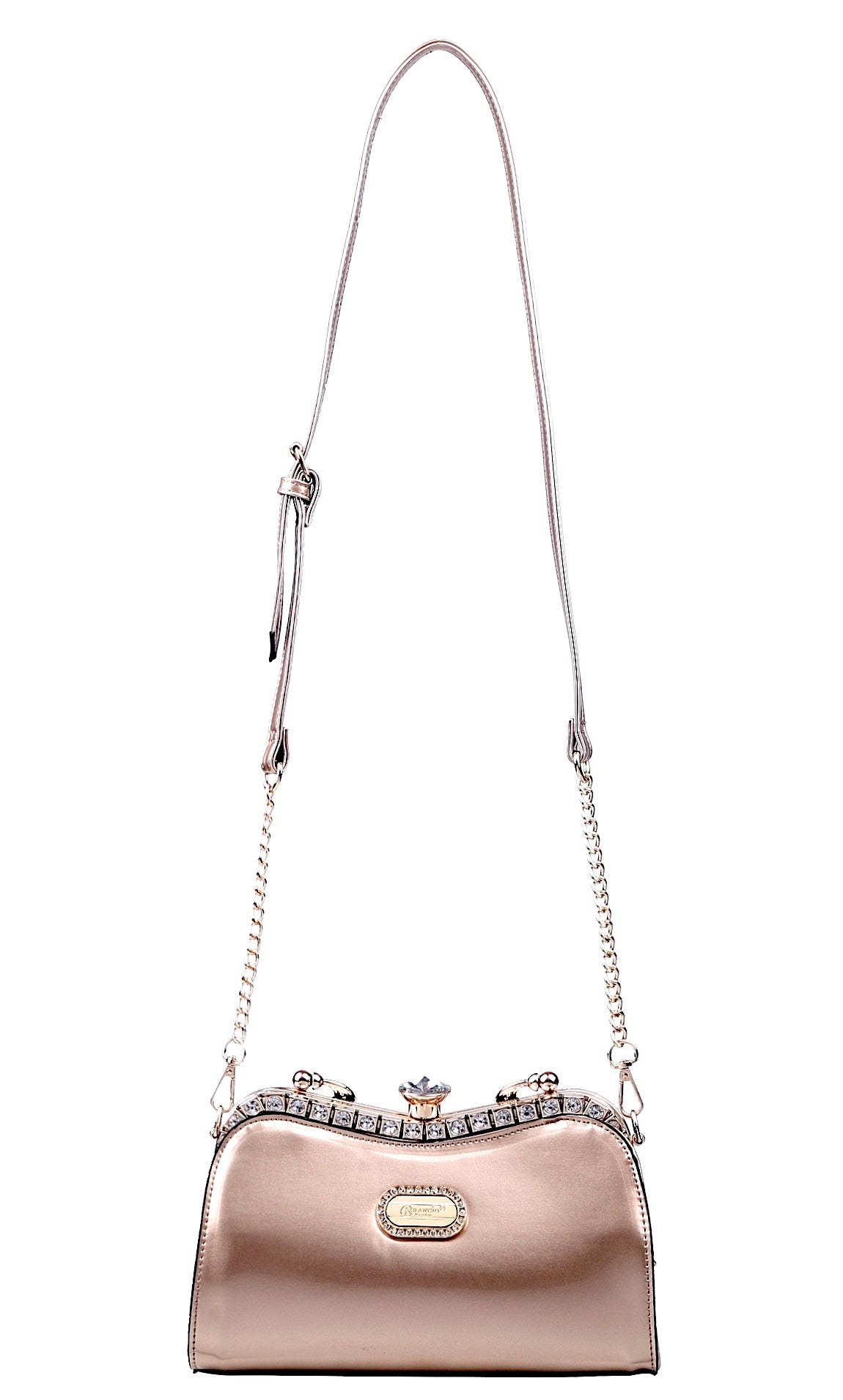 Starry Embrace Stains Vegan Leather Crossbody Clutch