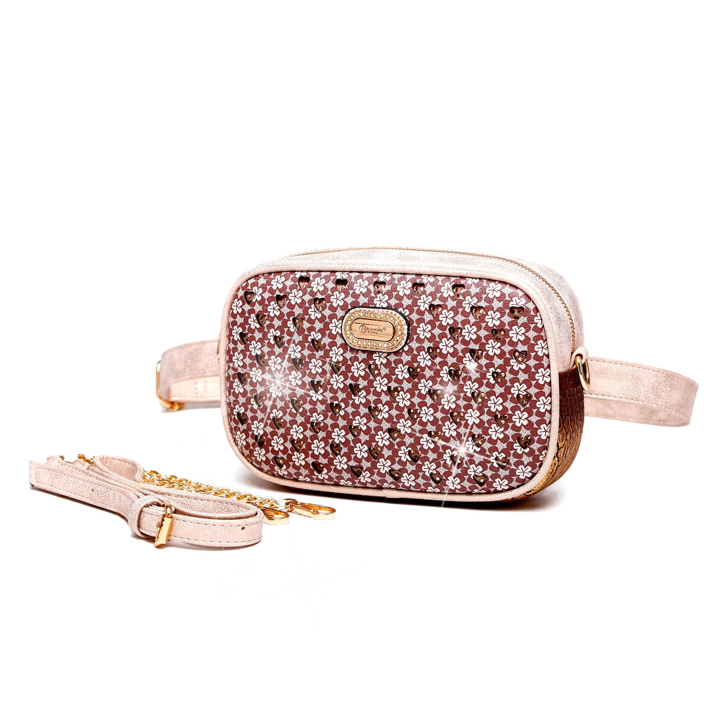 Galaxy Stars Crystal Stud Fanny Pack