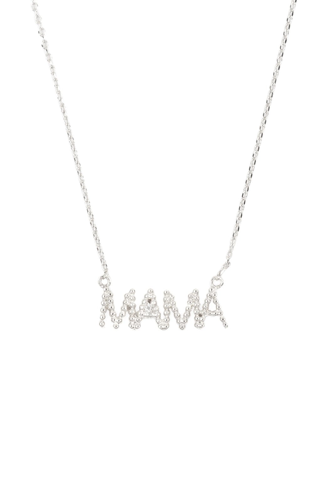Ball Texture "Mama" Necklace