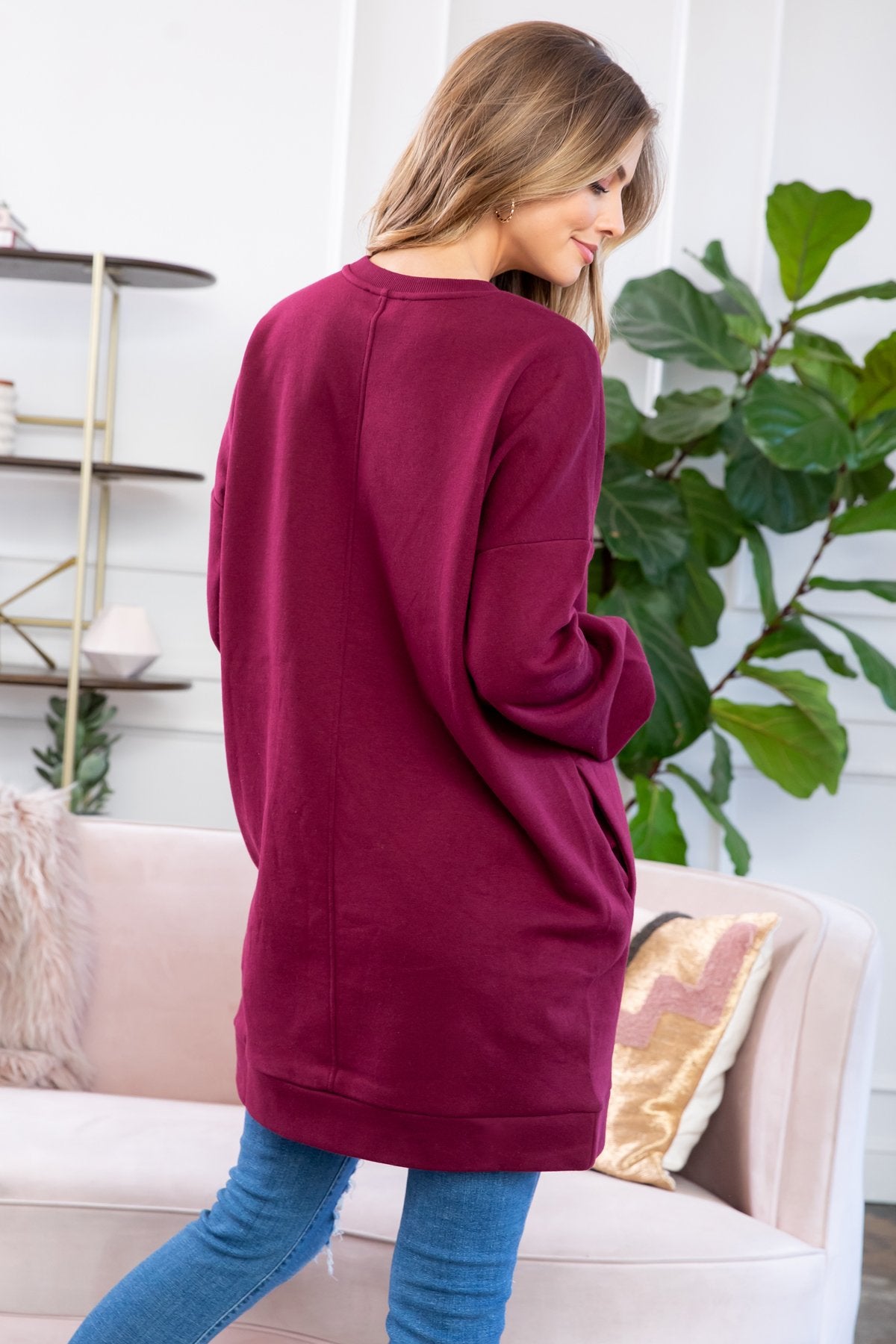 Sweatshirt With Side Pockets