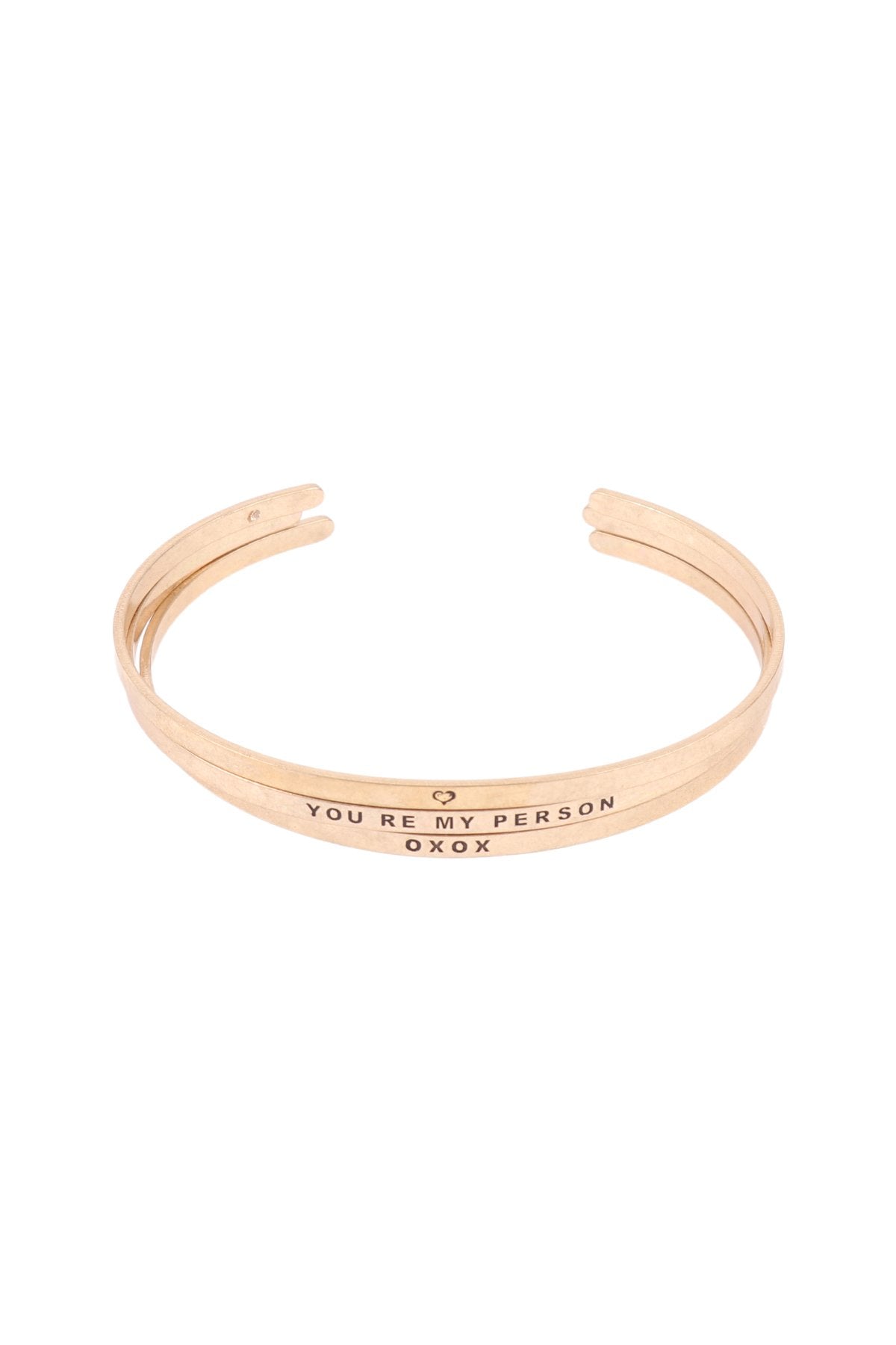 Pba779 - 3 Set of Band "Xoxox" Bracelet