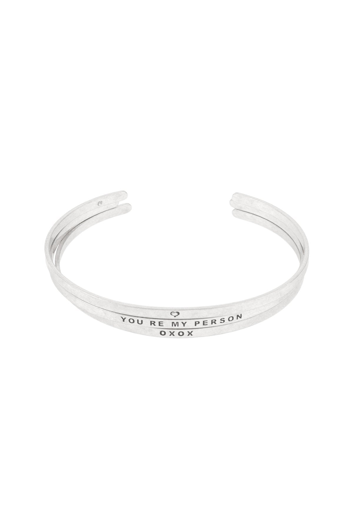 Pba779 - 3 Set of Band "Xoxox" Bracelet