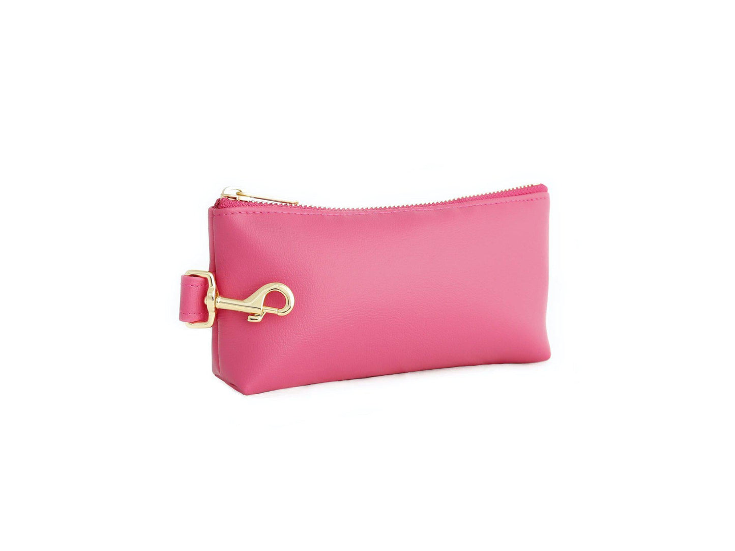 Bright Pink Vegan Leather Bag