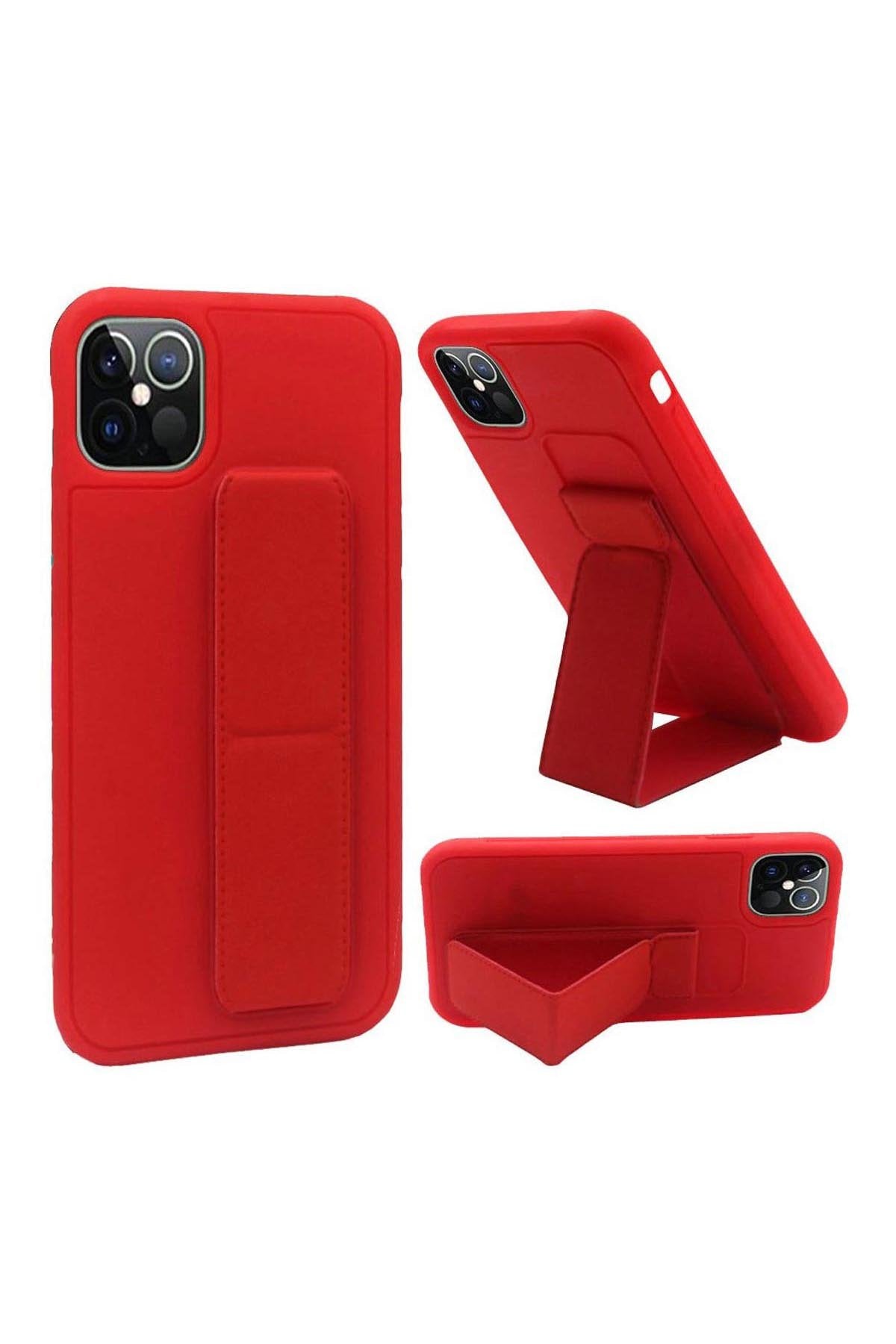For iPHONE 12 PRO MAX 6.7 FOLDABLE MAGNETIC KICKSTAND VEGAN CASE COVER