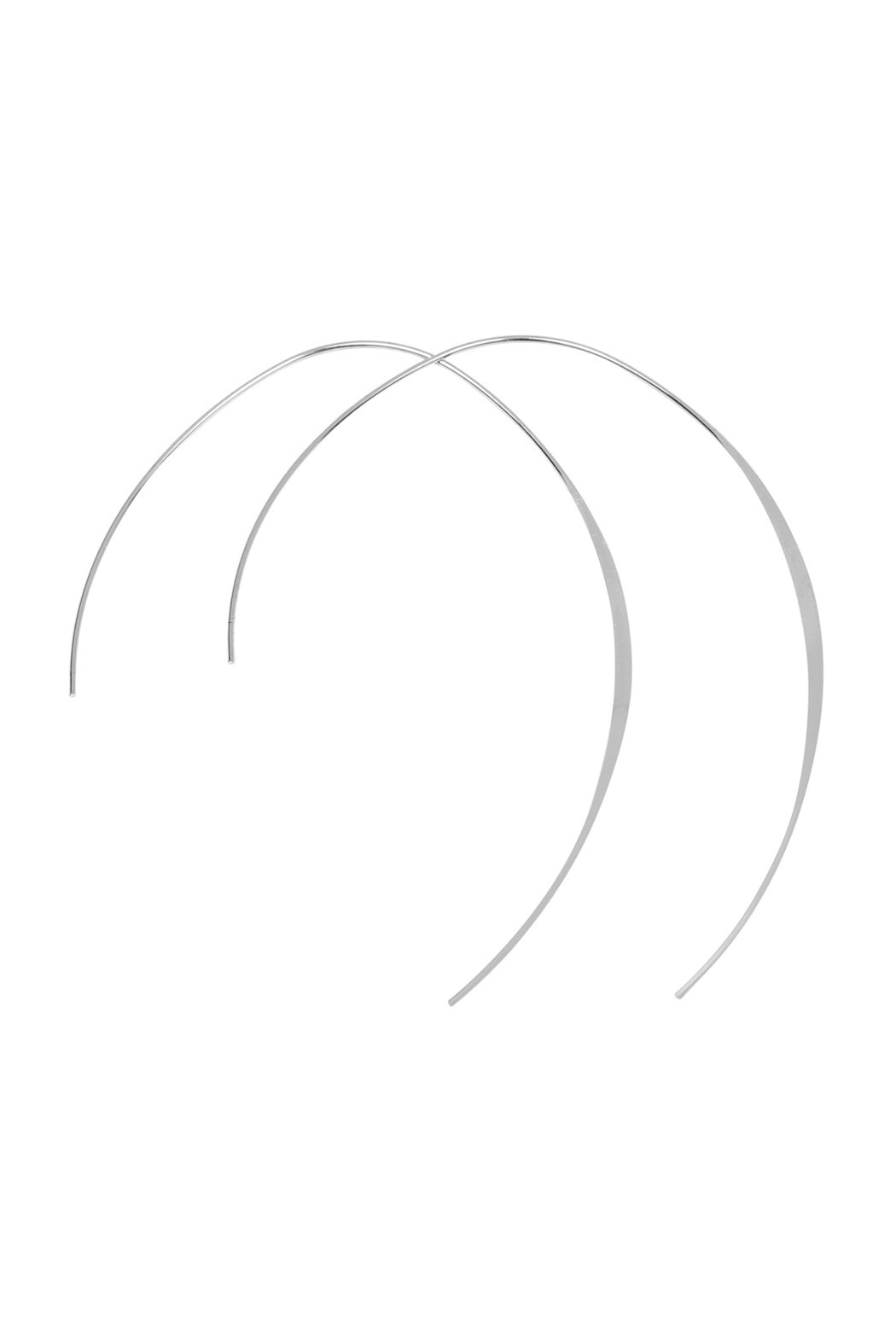 3 Inch Wired Open 'U' Earrings