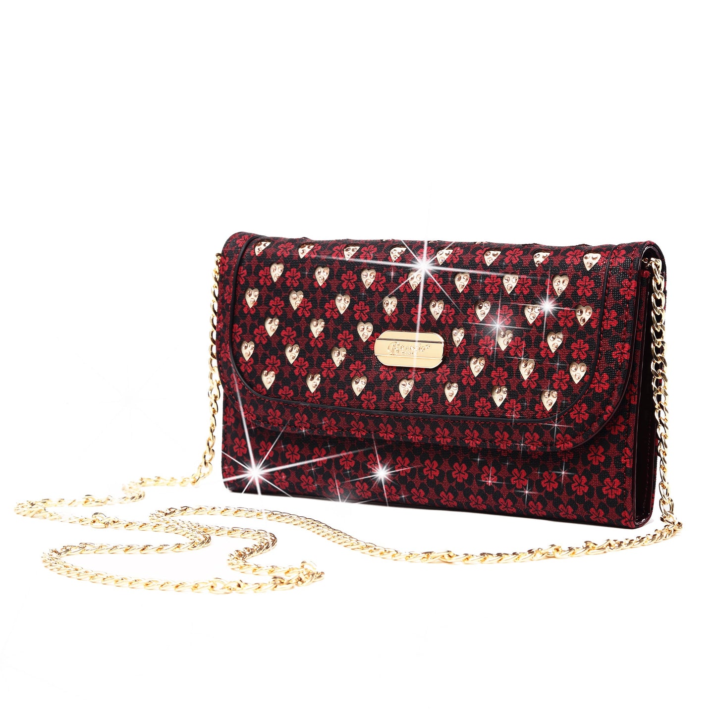 Galaxy Stars Crystal Stud Clutch