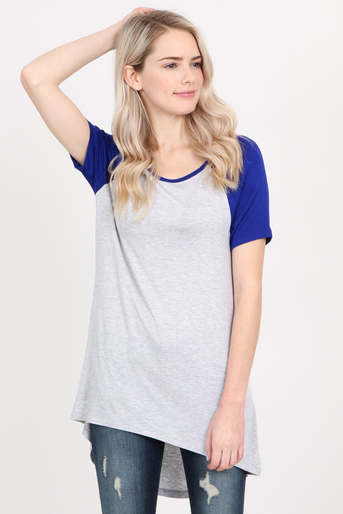 Short Sleeve Raglan Top