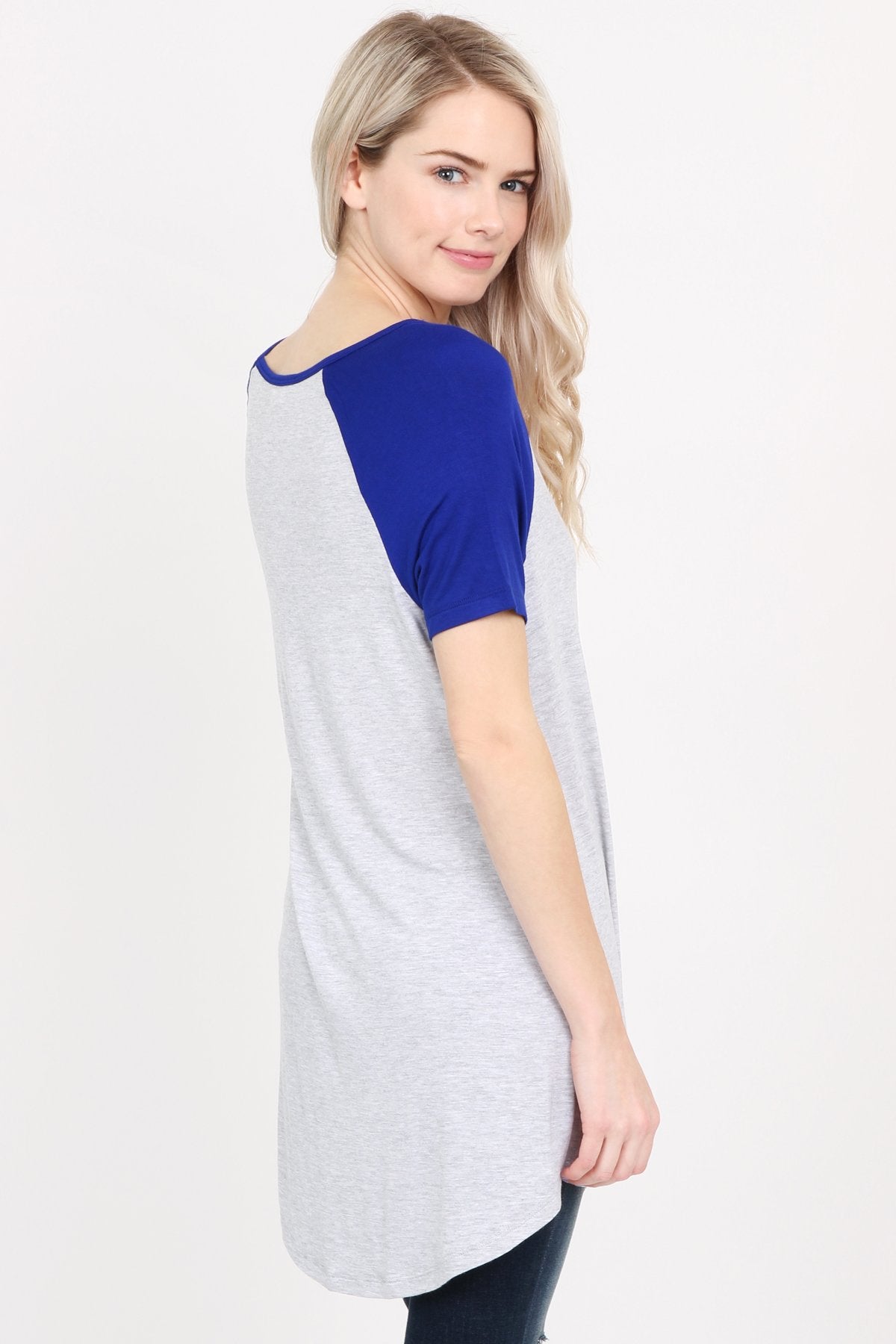 Short Sleeve Raglan Top