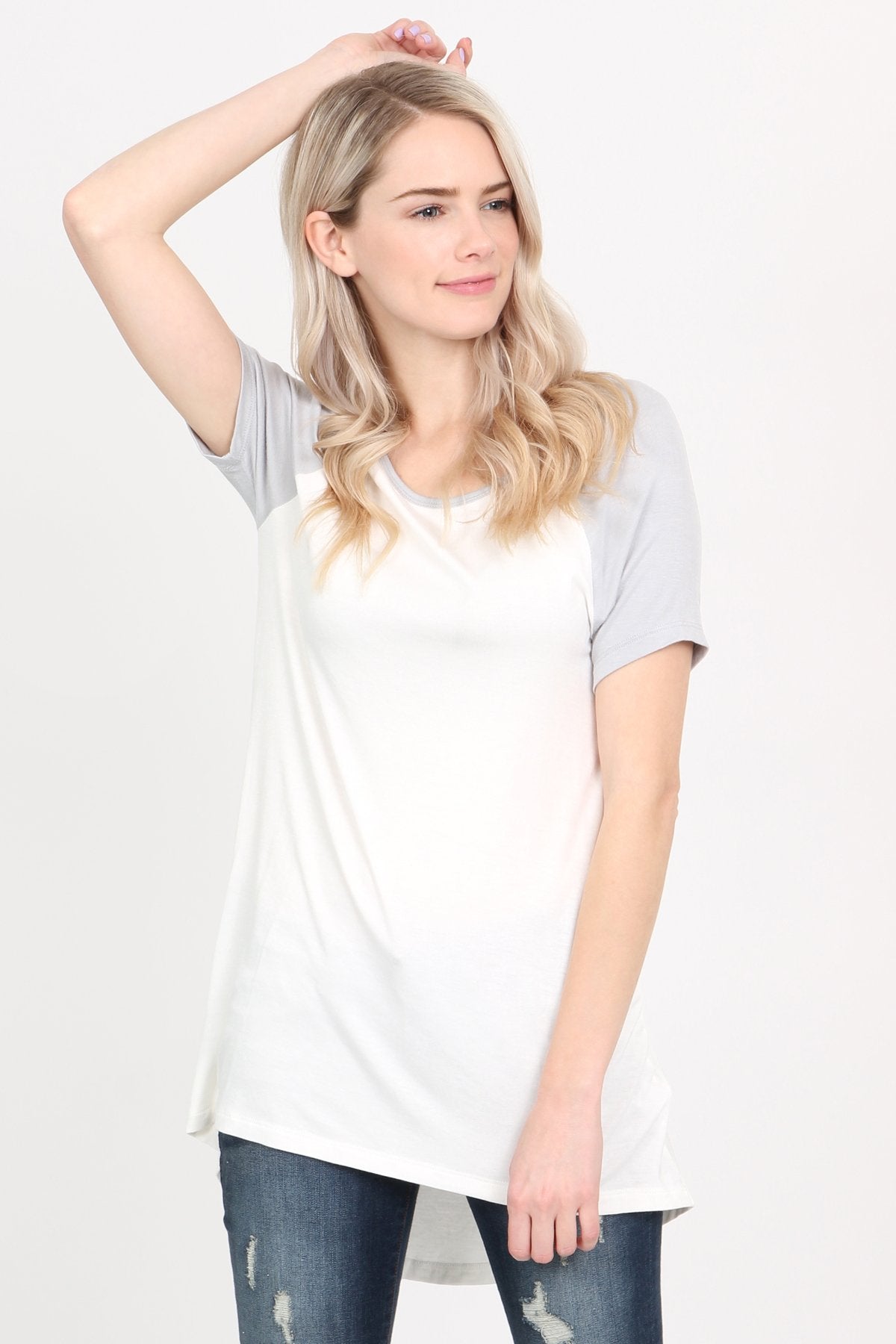 Short Sleeve Raglan Top