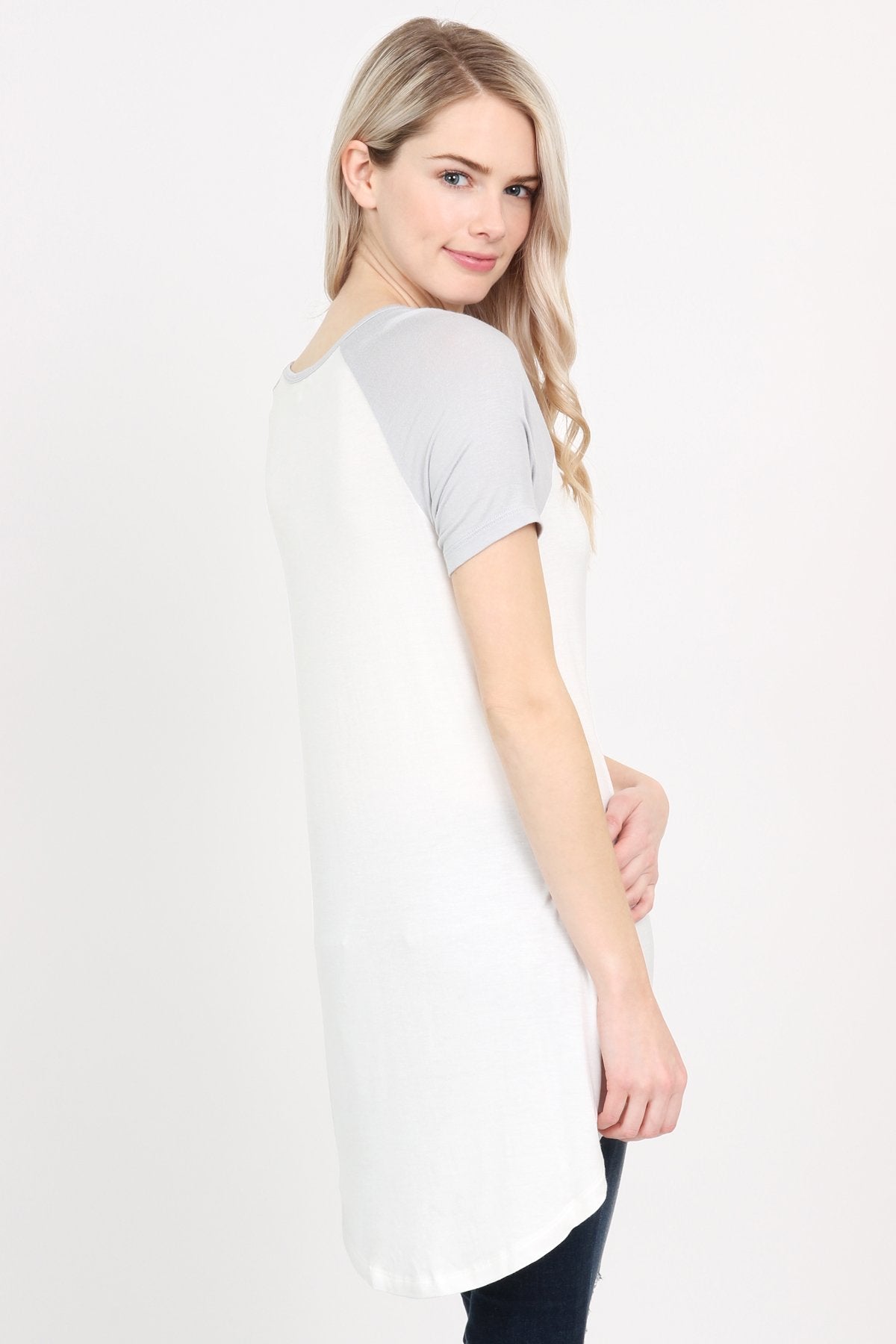 Short Sleeve Raglan Top