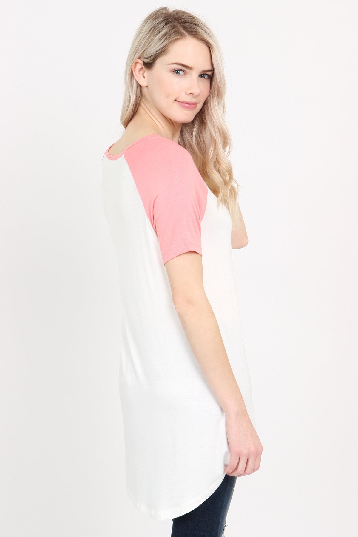 Short Sleeve Raglan Top