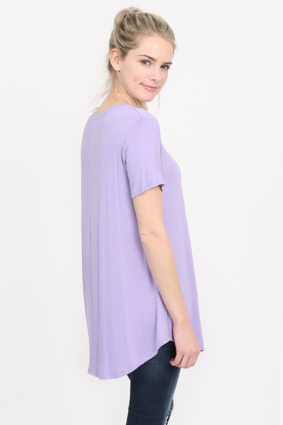 Premium Rayon Short Sleeve Top