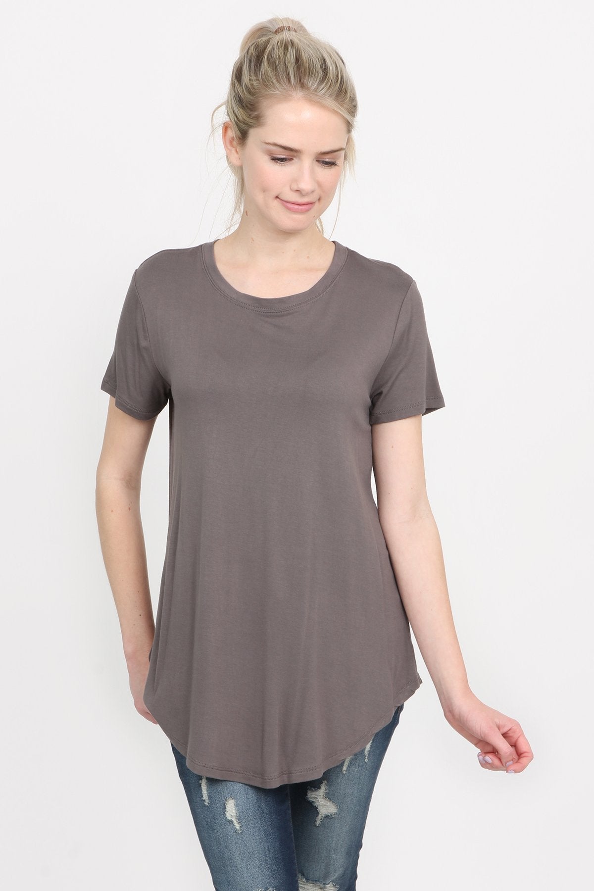 Premium Rayon Short Sleeve Top