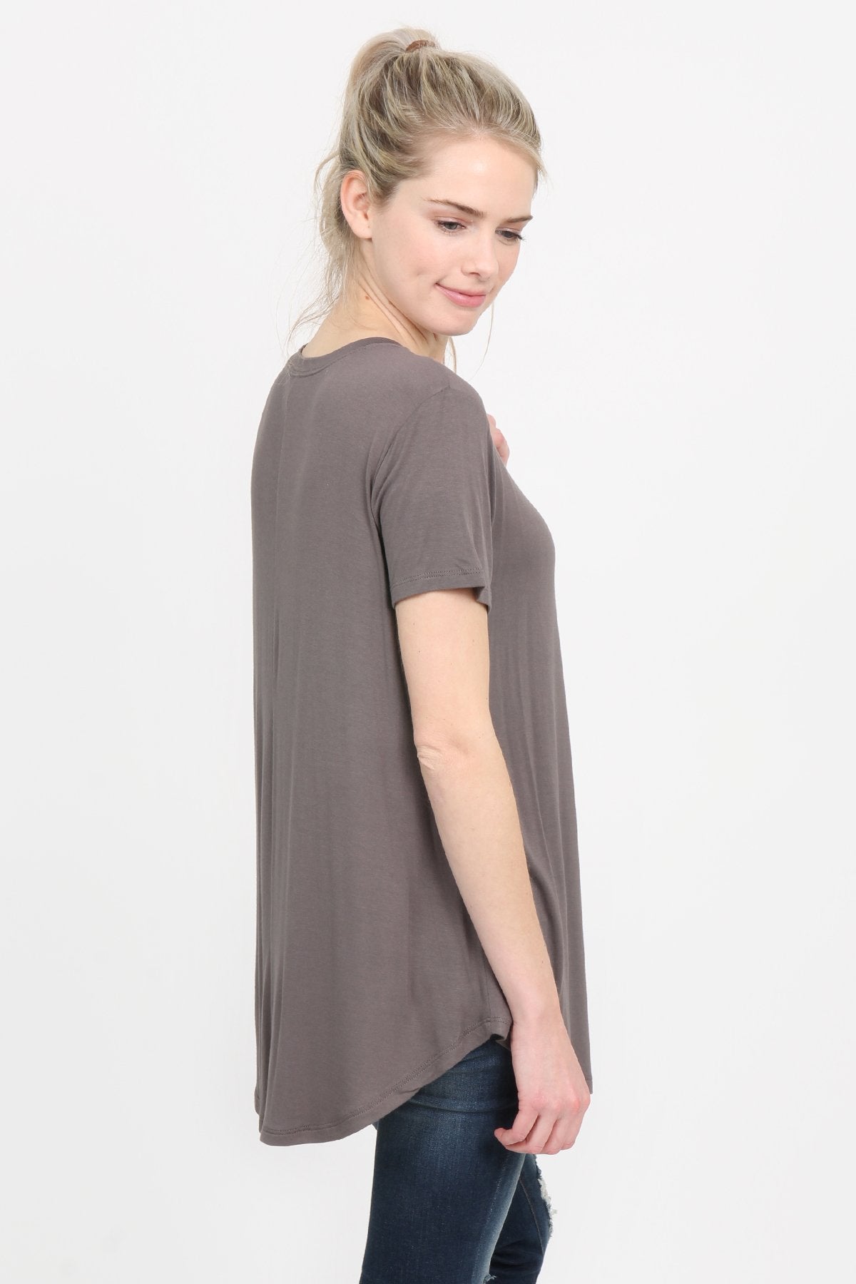 Premium Rayon Short Sleeve Top