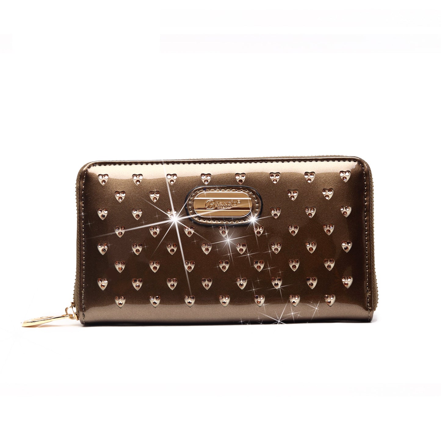 Starz Art Retro Vegan Leather Wristlet and Phone Holder Wallet