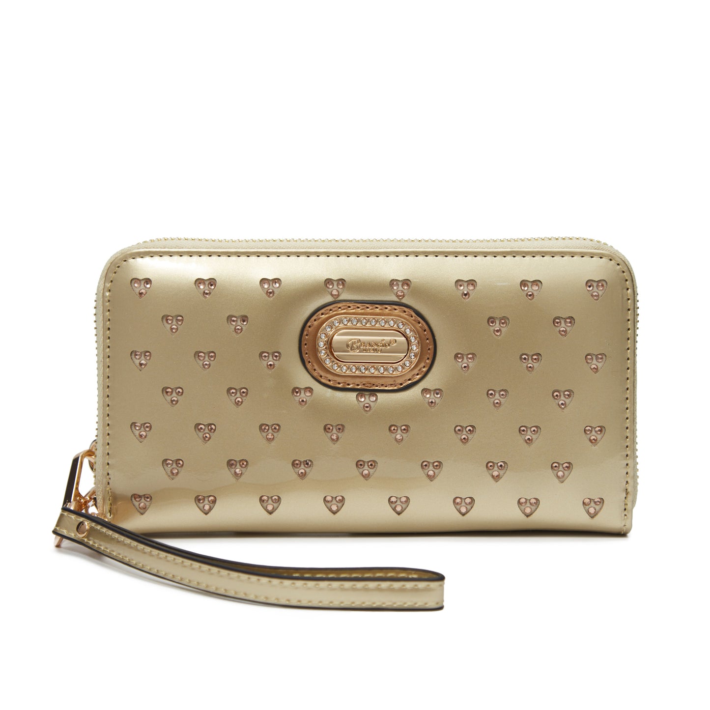 Starz Art Retro Vegan Leather Wristlet and Phone Holder Wallet