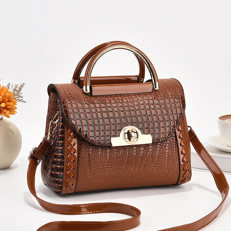 Famous Designer Brand Bags Women Leather Handbags 2022 Luxury Ladies Hand Bags Purse Fashion Shoulder Bags