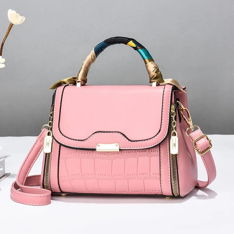 Famous Designer Brand Bags Women Leather Handbags 2022 Luxury Ladies Hand Bags Purse Fashion Shoulder Bags