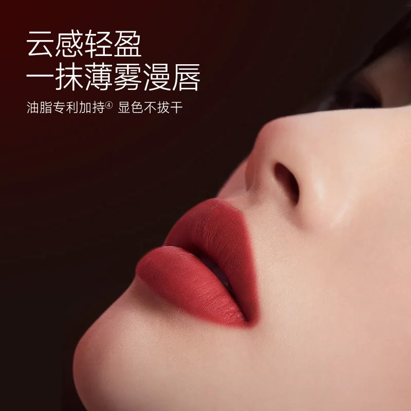 CARSLAN 8 Colors Light Cream Longwear Matte Lipsticks Long Lasting Non-Stick Cup Moisturizing Nude Pink Lip Tint Makup Cosmetic