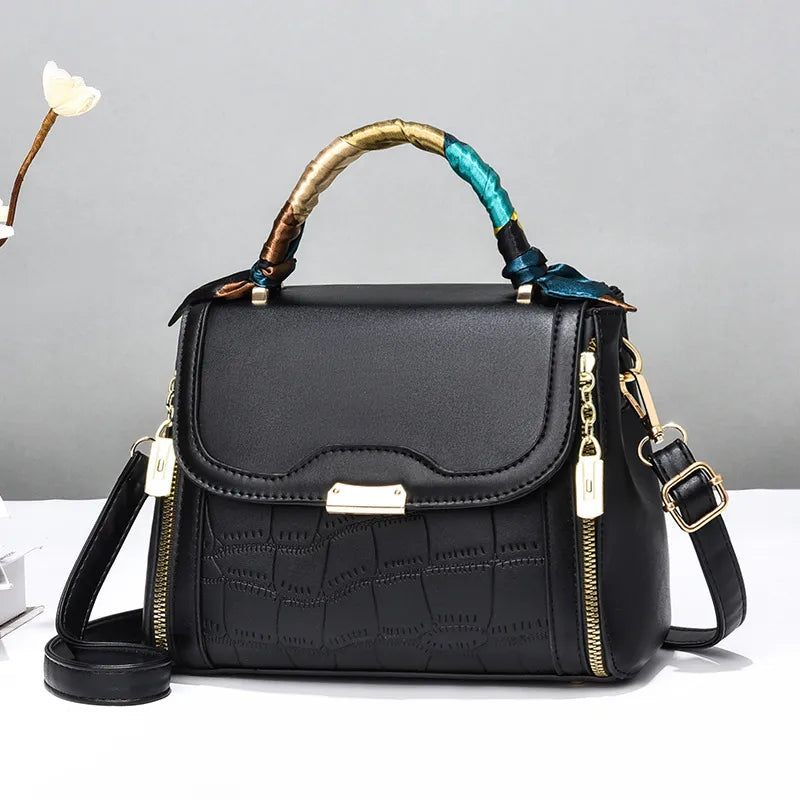 Famous Designer Brand Bags Women Leather Handbags 2022 Luxury Ladies Hand Bags Purse Fashion Shoulder Bags