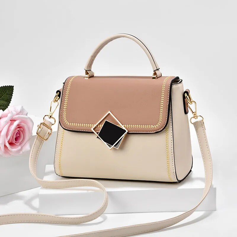 Famous Designer Brand Bags Women Leather Handbags 2022 Luxury Ladies Hand Bags Purse Fashion Shoulder Bags