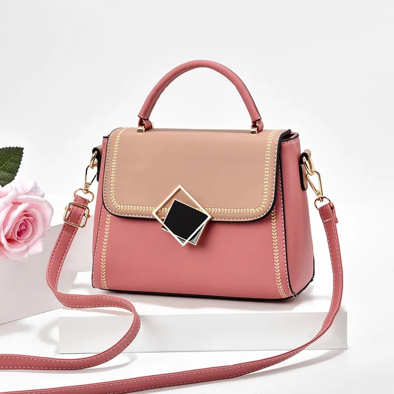 Famous Designer Brand Bags Women Leather Handbags 2022 Luxury Ladies Hand Bags Purse Fashion Shoulder Bags